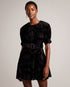 TILLIIY-Dresses-Fit And Flare Mini Dress With Puff Sleeves- Ted Baker Romania
